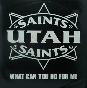 画像1: 【SALE】UTAH SAINTS/WHAT CAN YOU DO FOR ME (1)