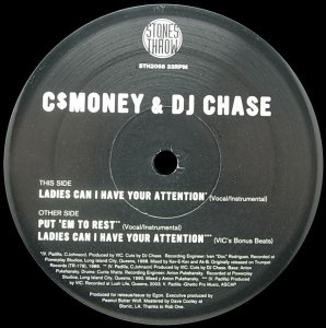 画像1: C$MONEY & DJ CHASE/LADIES CAN I HAVE YOUR ATTENTION (1)