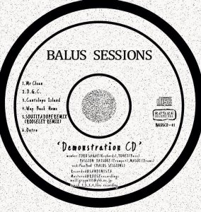 画像2: BALUS SESSIONS/DEMONSTRATION CD付きステッカー (2)