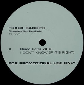 画像1: 【SALE】TRACK BANDITS/DISCO EDITS V4.0 (1)