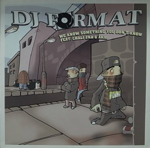 画像1: 【SALE】DJ FORMAT/WE KNOW SOMETHING YOU DON'T KNOW (1)