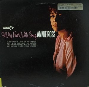 画像1: ANNIE ROSS/FILL MY HEART WITH SONG (1)