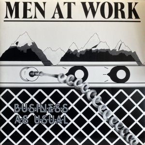 画像1: MEN AT WORK/BUSINESS AS USUAL (1)