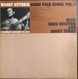 画像1: WOODY GUTHRIE/SINGS FOLK SONGS VOL.2 (1)