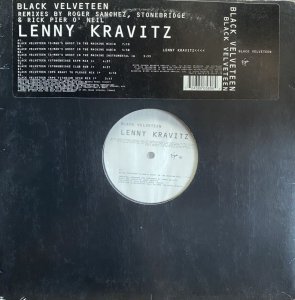 画像1: LENNY KRAVITZ/BLACK VELVETEEN REMIXES (1)