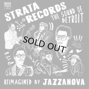 画像1: JAZZANOVA/STRATA RECORDS - THE SOUND OF DETROIT - REIMAGINED BY JAZZANOVA (1)