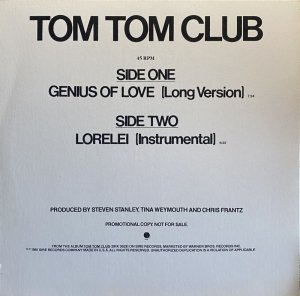 画像1: TOM TOM CLUB/GENIUS OF LOVE(LONG VERSION) (1)