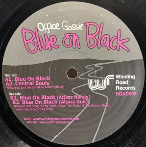 画像1: OFFICE GOSSIP/BLUE ON BLACK (1)