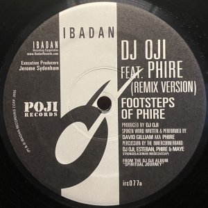 画像1: DJ OJI feat. PHIRE/FOOTSTEPS OF RHIRE (1)