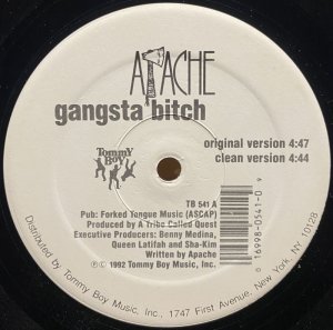 画像1: APACHE/GANGSTA BITCH (1)