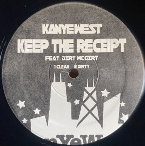 画像1: KANYE WEST/KEEP THE RECEIPT (1)