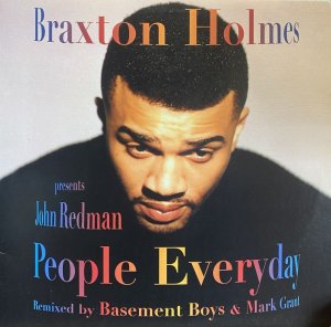 画像1: BRAXTON HOLMES PRESENTS JOHN REDMAN/PEOPLE EVERYDAY (REMIXES) (1)