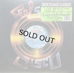 画像1: LOLEATTA HOLLOWAY / FIRST CHOICE /LOVE SENSATION / LOVE & HAPPINESS (1)