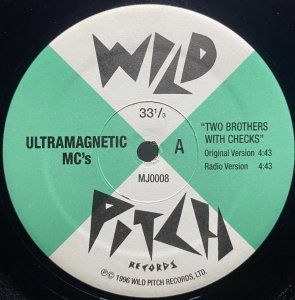 画像1: ULTRAMAGNETIC MC'S/TWO BROTHERS WITH CHECKS (1)