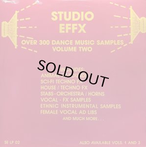 画像1: STUDIO EFFX/OVER 300 DANCE MUSIC SAMPLES VOLUME TWO (1)