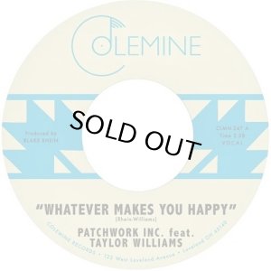 画像1: PATCHWORK INC./WHATEVER MAKES YOU HAPPY / LAST FOEVER (1)