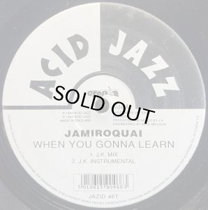 画像1: JAMIROQUAI/WHEN YOU GONNA LEARN (1)