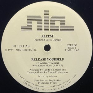 画像1: ALEEM/RELEASE YOURSELF (1)