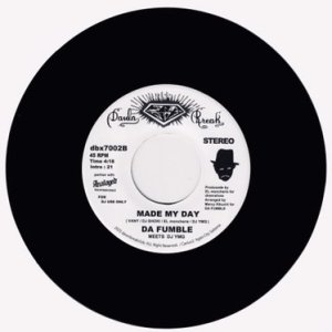 画像2: DA FUMBLE / GLASS OF ORIGIN - MADE MY DAY feat. DJ YMG (2)