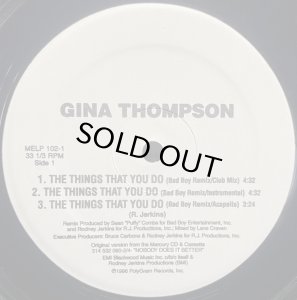 画像1: GINA THOMPSON/THE THINGS THAT YOU DO (1)
