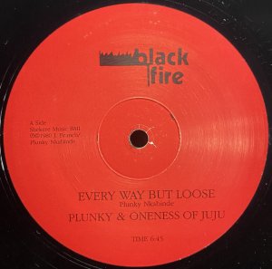 画像1: PLUNKY & ONENESS OF JUJU/EVERY WAY BUT LOOSE (1)