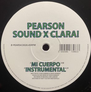 画像1: PEARSON SOUND X CLARA!/MI CUERPO (1)