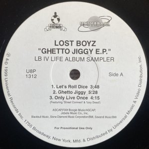 画像1: LOST BOYZ/GHETTO JIGGY E.P. (1)