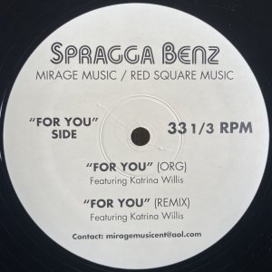 画像1: SPRAGGA BENZ/FOR YOU (1)