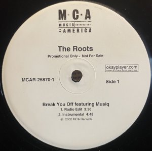 画像1: THE ROOTS/BREAK YOU OFF (1)