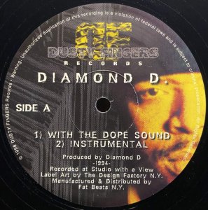画像1: DIAMOND D/WITH THE DOPE SOUND (1)