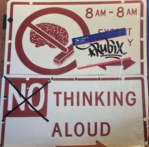 画像1: RUBIX/THINKING ALOUD (1)