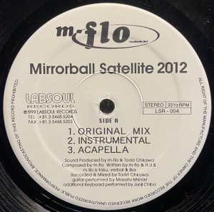 画像1: M-FLO/MIRRORBALL SATELLITE 2012 (1)