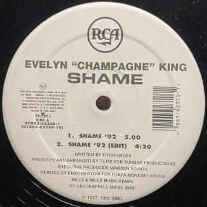 画像1: EVELYN CHAMPAGNE KING/SHAME '92 (1)