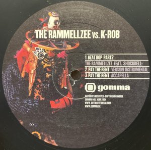 画像1: THE RAMMELLZEE VS. K-ROB - PAY THE RENT (1)