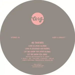 画像1: 40 THIEVES - LOVE IS / LET ME SHOW YOU (1)