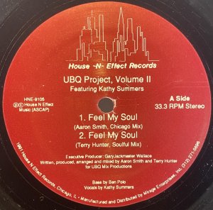 画像1: UBQ PROJECT, VOLUME II feat. KATHY SUMMERS - FEEL MY SOUL (1)
