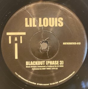 画像1: LIL' LOUIS - BLACKOUT (PHASE 3) (1)