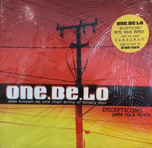 画像1: ONE.BE.LO - DECEPTIONS PETE ROCK REMIX (1)