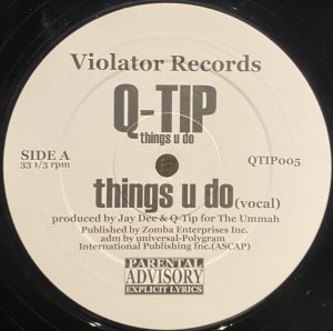 画像1: Q-TIP - THINGS U DO (1)