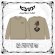 画像6: "ピンゾロ" LONG SLEEVE T-SHIRT DESIGN : SOLID (6)