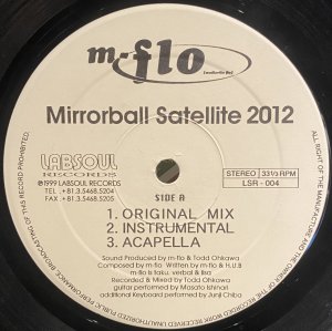 画像1: M-FLO - MIRRORBALL SATELLITE 2012 (1)